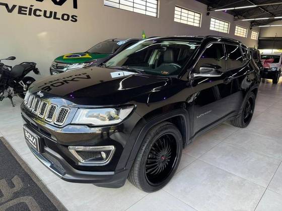 JEEP COMPASS 2.0 16V FLEX LIMITED AUTOMÁTICO JEEP COMPASS 2.0 16V FLEX LIMITED AUTOMÁTICO